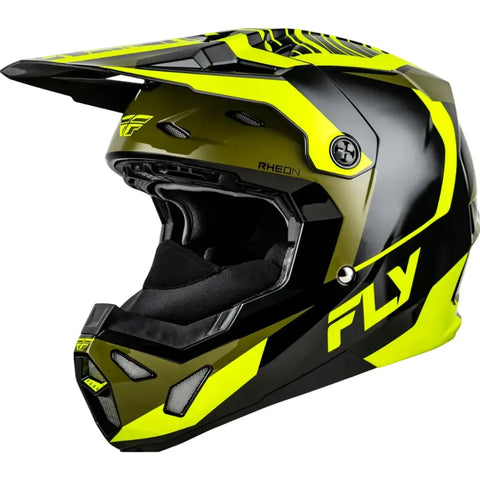 Casco Fly Racing Formula CP Charge Cold Weather BHi-Vis/Dark Green/Black