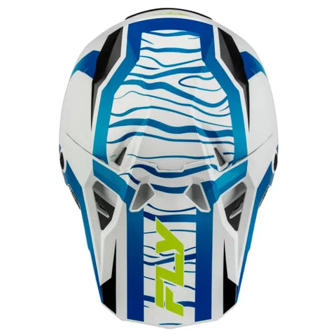 Casco Fly Racing Formula CP Charge White/Blue/Black