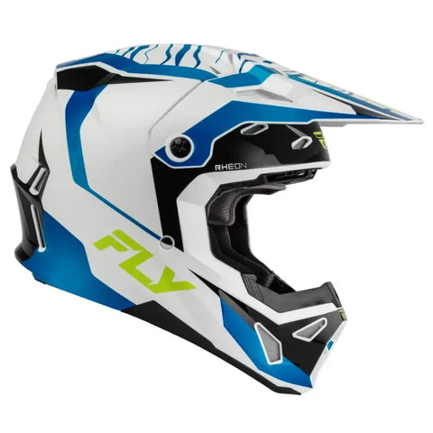 Casco Fly Racing Formula CP Charge White/Blue/Black