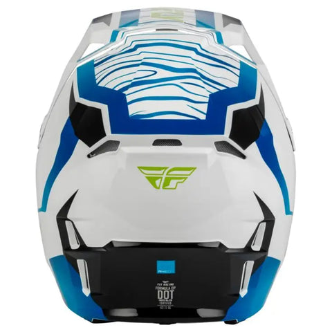 Casco Fly Racing Formula CP Charge White/Blue/Black