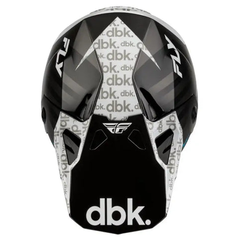 Casco Fly Racing Formula CP DBK Black/White/Grey