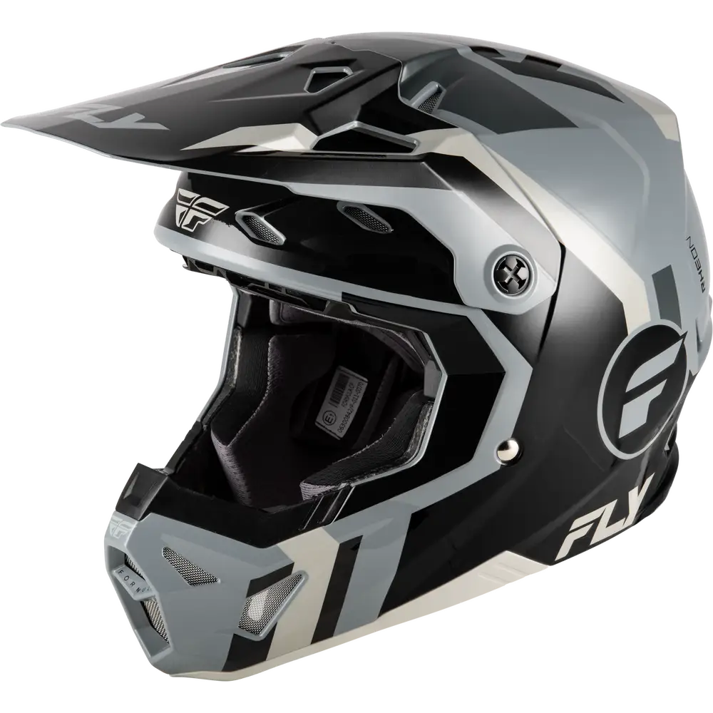 Casco Fly Racing Formula CP Seal Black/Grey/Light Grey