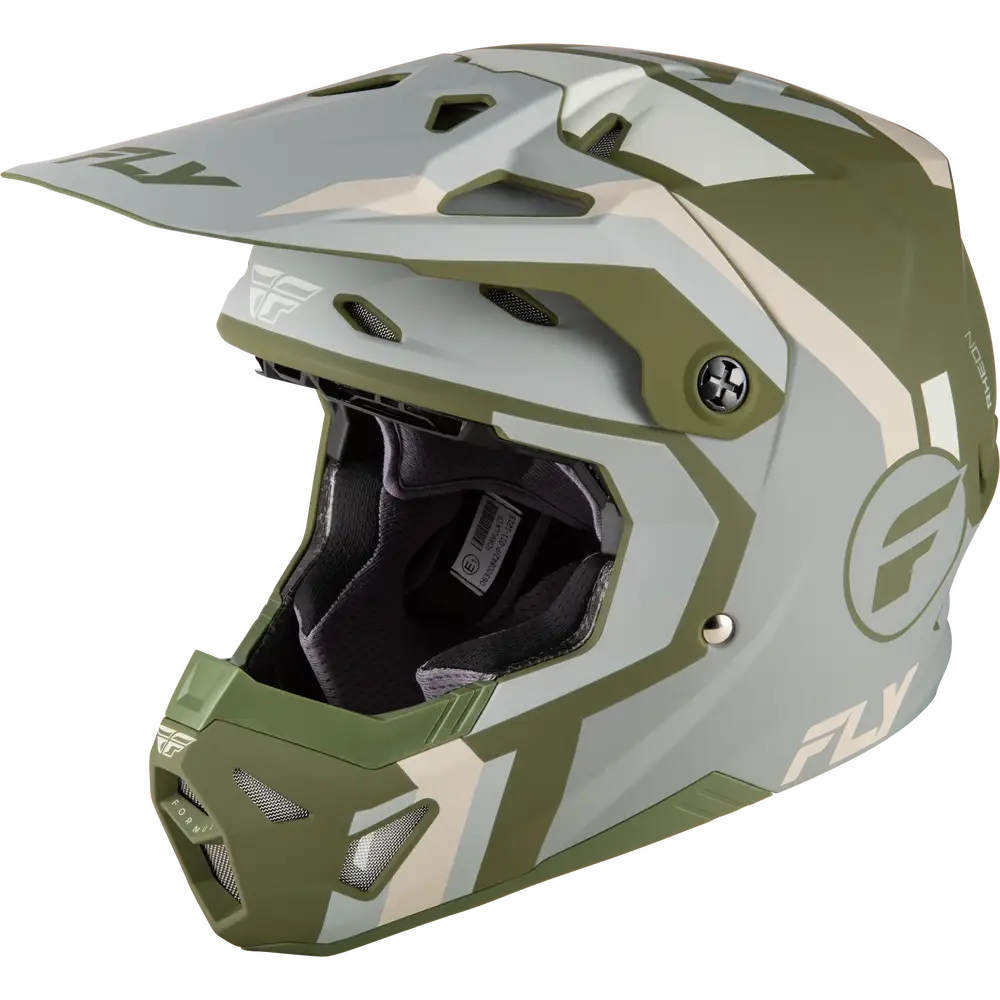 Casco Fly Racing Formula CP Seal Stone/Khaki/Olive