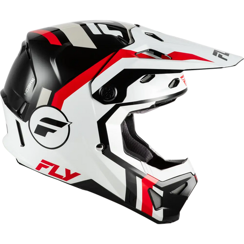 Casco Fly Racing Formula CP Seal White/Black/Red