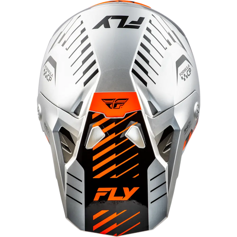 Casco Fly Racing Formula CP Slice Grey/Orange/Black