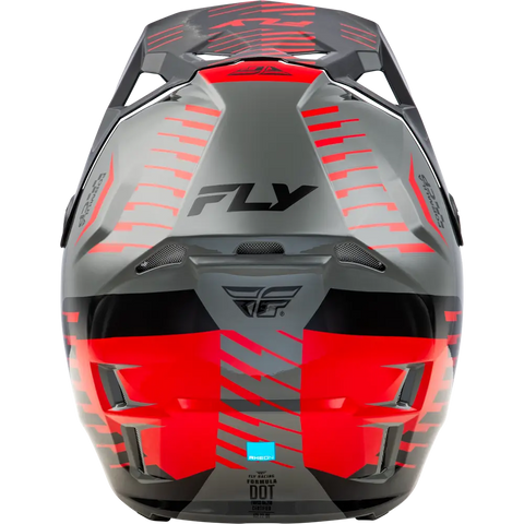 Casco Fly Racing Formula CP Slice Grey/Red/Black