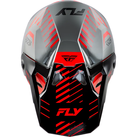 Casco Fly Racing Formula CP Slice Grey/Red/Black
