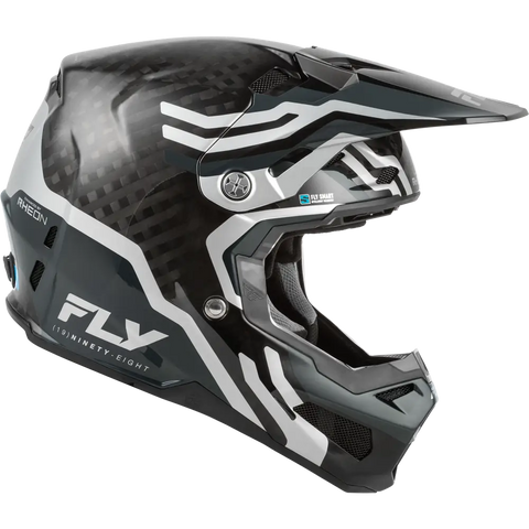 Casco Fly Racing Formula S Carbon Byte Black Carbon/Grey/Silver