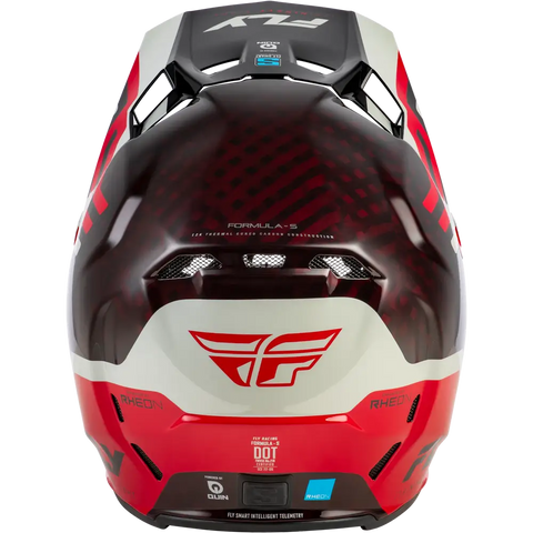 Casco Fly Racing Formula S Carbon Byte Red Carbon/Red/Grey