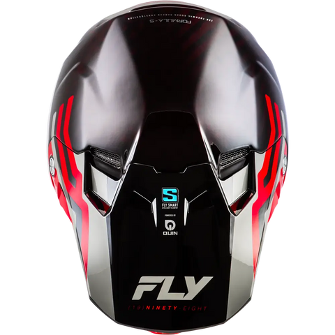 Casco Fly Racing Formula S Carbon Byte Red Carbon/Red/Grey
