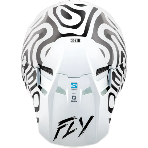 Casco Fly Racing Formula S Carbon LE Abyss White/Black