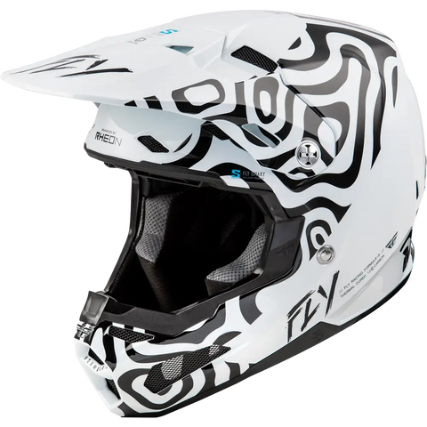 Casco Fly Racing Formula S Carbon LE Abyss White/Black