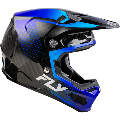Casco Fly Racing Formula S Carbon Protocol Black Carbon/Blue