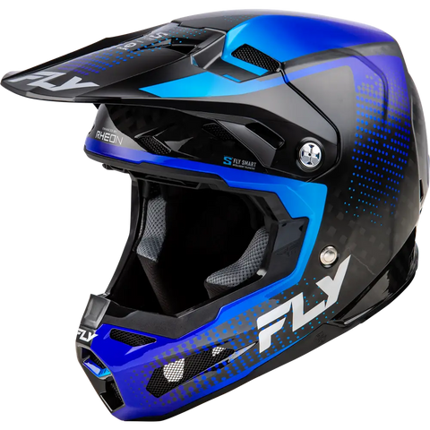 Casco Fly Racing Formula S Carbon Protocol Black Carbon/Blue