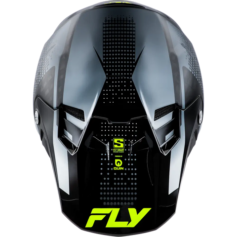 Casco Fly Racing Formula S Carbon Protocol Black Carbon/Grey/Hi-Vis