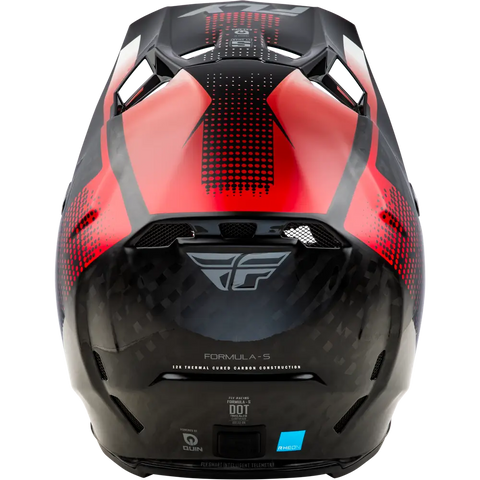 Casco Fly Racing Formula S Carbon Protocol Black Carbon/Red