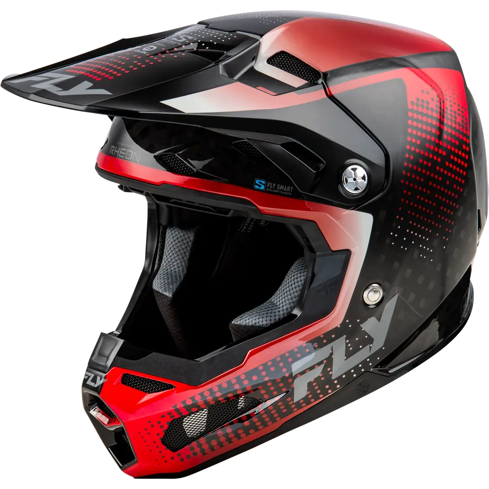 Casco Fly Racing Formula S Carbon Protocol Black Carbon/Red