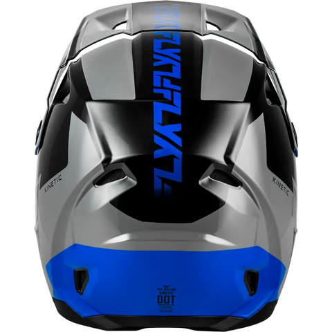 Casco Fly Racing Kinetic Crest Grey/Black/Blue