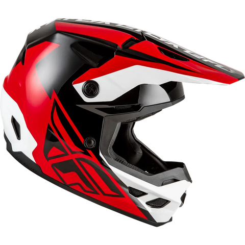 Casco Fly Racing Kinetic Crest Red/Black/White