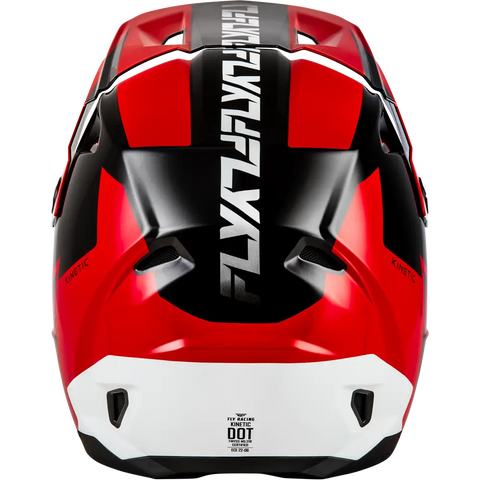 Casco Fly Racing Kinetic Crest Red/Black/White