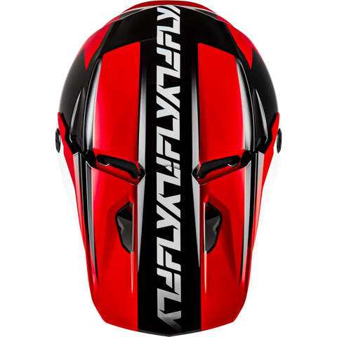 Casco Fly Racing Kinetic Crest Red/Black/White