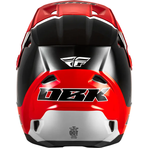 Casco Fly Racing Kinetic DBK Black/Red/Grey
