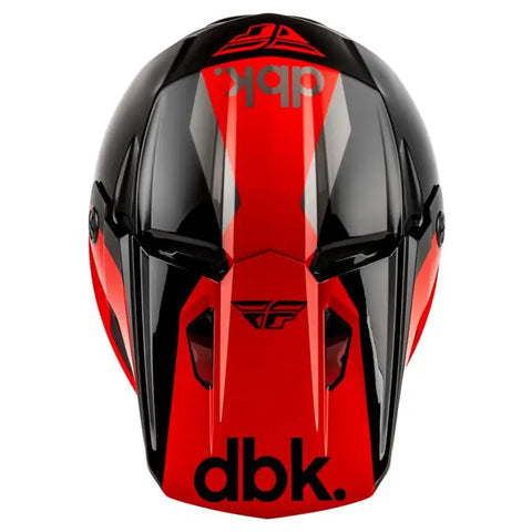 Casco Fly Racing Kinetic DBK Red/Black