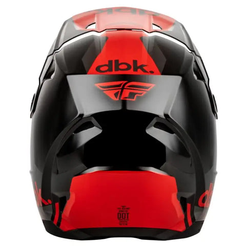 Casco Fly Racing Kinetic DBK Red/Black