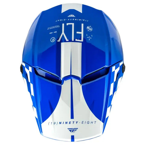 Casco Fly Racing Kinetic Lite Rival Gloss Blue/White