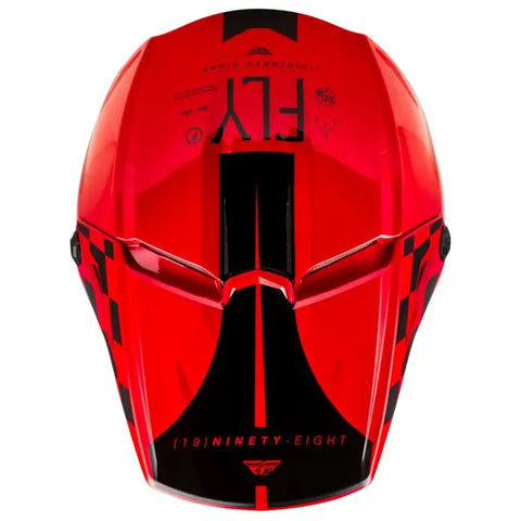 Casco Fly Racing Kinetic Lite Rival Gloss Red/Black