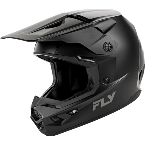 Casco Fly Racing Kinetic Solid Matt Black
