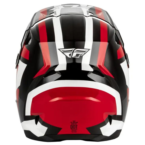 Casco Fly Racing Kinetic Sync Black/Red/White