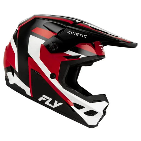 Casco Fly Racing Kinetic Sync Black/Red/White