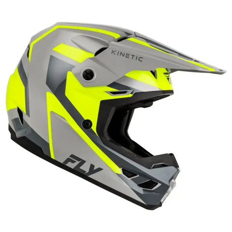 Casco Fly Racing Kinetic Sync Grey/Hi-Vis