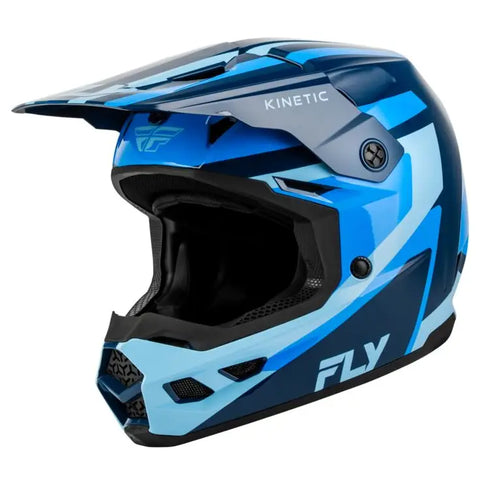 Casco Fly Racing Kinetic Sync Navy/Blue/Light Blue