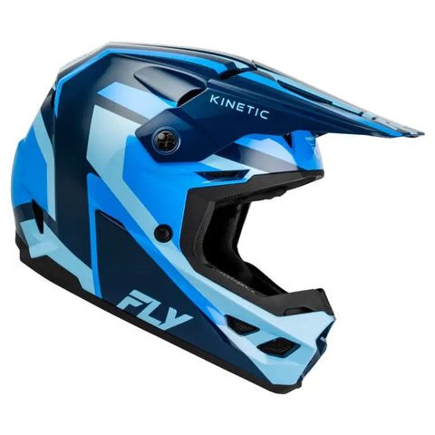 Casco Fly Racing Kinetic Sync Navy/Blue/Light Blue