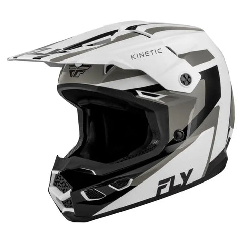 Casco Fly Racing Kinetic Sync White/Black/Grey