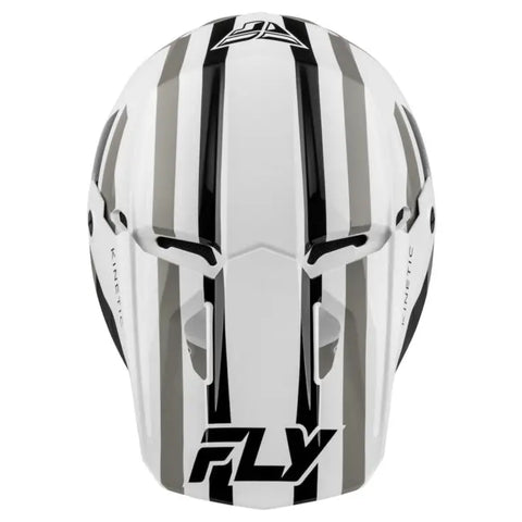Casco Fly Racing Kinetic Sync White/Black/Grey