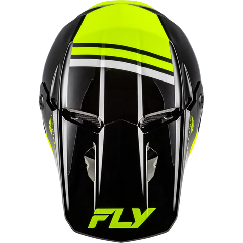 Casco Fly Racing Kinetic Verdict Black/Hi-Vis Yellow/Grey