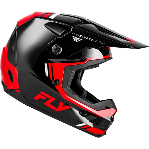 Casco Fly Racing Kinetic Verdict Black/Red/White