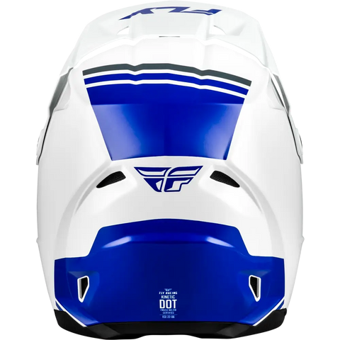Casco Fly Racing Kinetic Verdict White/Blue/Grey