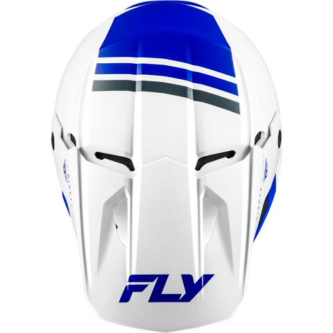 Casco Fly Racing Kinetic Verdict White/Blue/Grey