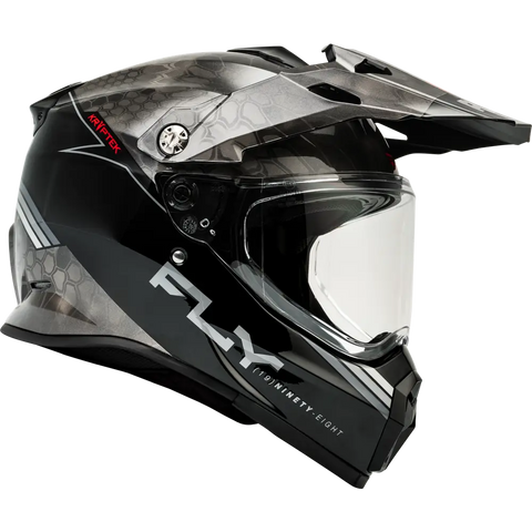 Casco Fly Racing Trekker Kryptek Conceal Black/Grey/White