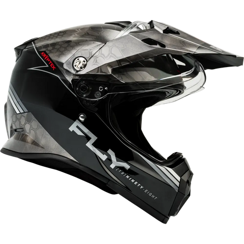 Casco Fly Racing Trekker Kryptek Conceal Black/Grey/White