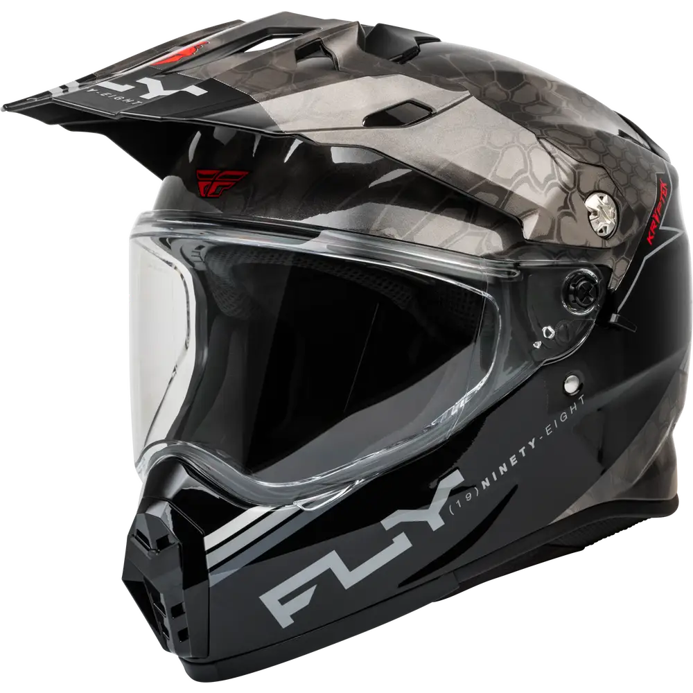 Casco Fly Racing Trekker Kryptek Conceal Black/Grey/White
