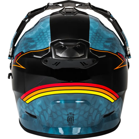 Casco Fly Racing Trekker Kryptek Conceal Slate/Black/Red