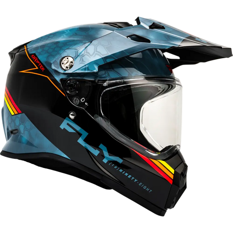 Casco Fly Racing Trekker Kryptek Conceal Slate/Black/Red