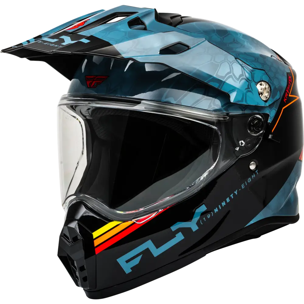 Casco Fly Racing Trekker Kryptek Conceal Slate/Black/Red