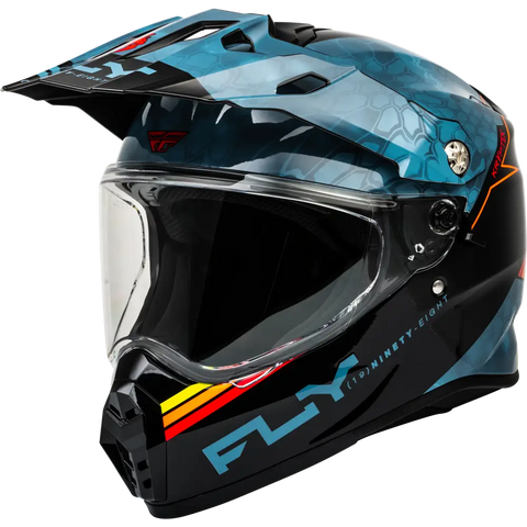 Casco Fly Racing Trekker Kryptek Conceal Slate/Black/Red