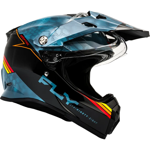 Casco Fly Racing Trekker Kryptek Conceal Slate/Black/Red